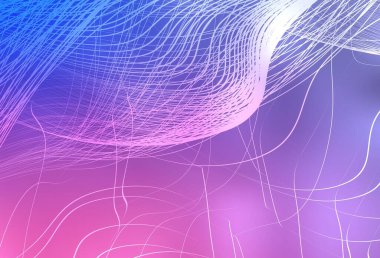 Açık Mor, Pembe vektör modern zarif arkaplan. Görüntü stili ve gradyanı olan yeni renkli çizimler. Bir cep telefonu için arka plan.