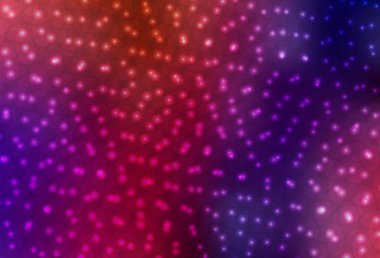 Koyu mavi, daireli kırmızı vektör şablonu. Parlak renkli soyut çemberlerin olduğu bir resim. Poster ve web siteleri için tasarım.