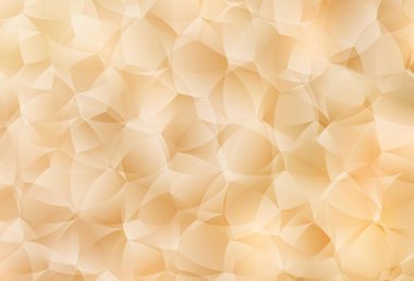 Memphis şekilli açık sarı vektör arkaplan. Modern tarzda değişen renkli kaotik formlar. Duvar kağıtları için zarif tasarım.