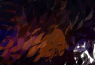 Soyut şekilli koyu kırmızı vektör arkaplan. Rastgele şekillerle soyut tarzda dekoratif tasarım. İşiniz için en iyi akıllı tasarım.