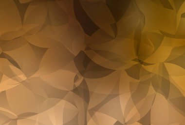 Açık Turuncu vektör çokgen şablonu. Çokgen soyut çizim ve gradyan. Web siteniz için yeni bir doku.