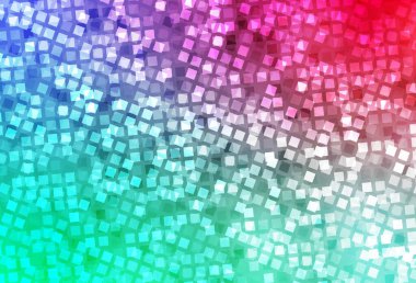 Açık yeşil, dikdörtgenli kırmızı vektör arkaplan. Dikdörtgenli soyut gradyan çizimi. İş ilanınız için akıllı tasarım.