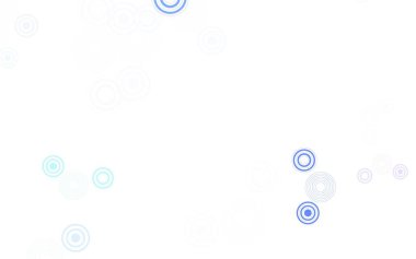 Açık pembe, köpüklü mavi vektör arkaplan. Doğa tarzında renkli baloncuklu soyut illüstrasyon. Reklamlar, broşürler için desen.