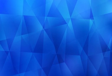 Işık Mavisi vektör eğimli üçgen şablonu. Çokgen tarzda tamamen yeni bir renk çizimi. İşiniz için en iyi üçgen tasarım.