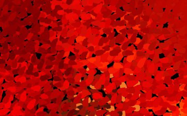 Koyu kırmızı, rastgele şekilli sarı vektör deseni. Modern tarzda değişen renkli kaotik formlar. Kartvizitiniz için modern tasarım.