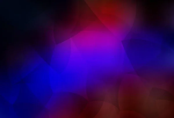 Dark Blue Červené Vektorové Pozadí Polygonálním Stylem Třpytivé Abstraktní Ilustrace — Stockový vektor
