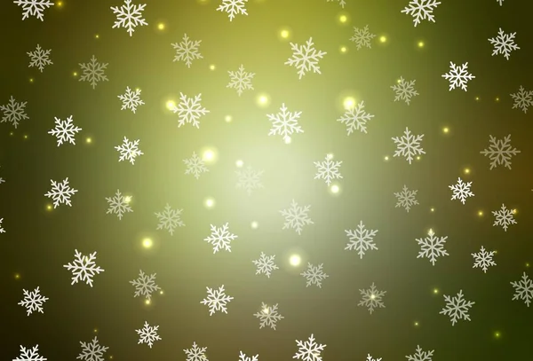 Темно Зелений Векторний Фон Стилі Свята Сучасний Абстрактний Різдвяний Настрій — стоковий вектор