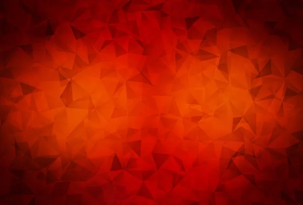 Vetor Vermelho Escuro Padrão Mosaico Abstrato Amostra Geométrica Triangular Com —  Vetores de Stock