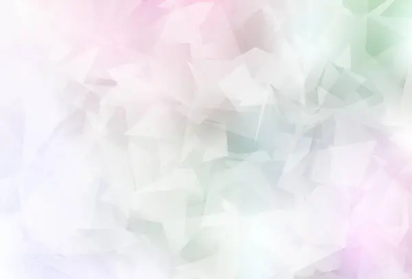 淡いピンク 黄色のベクトル多角形の抽象的な背景 多角形の形状のサンプル ブランドブックの新しいテンプレート — ストックベクタ