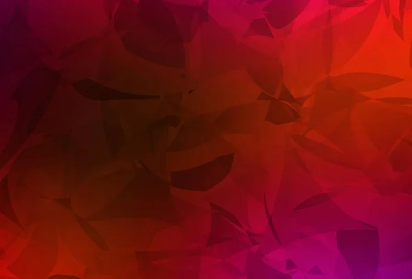 Ανοιχτό Ροζ Κόκκινο Διανυσματικό Φόντο Πολυγωνικά Σχήματα Σύγχρονη Αφηρημένη Απεικόνιση — Διανυσματικό Αρχείο