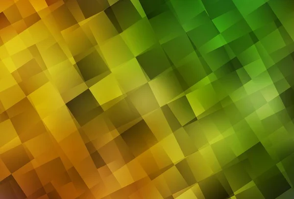 Σκούρο Πράσινο Κίτρινο Διάνυσμα Φόντο Ορθογώνια Glitter Αφηρημένη Εικόνα Ορθογώνια — Διανυσματικό Αρχείο