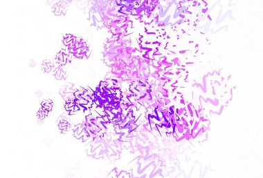 Açık Mor, pembe çizgili vektör arkaplan. Yaratıcı illüstrasyon, yarım tonlu ve eğimli. Cep telefonu ekranları için şablon.