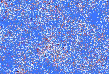 Açık mavi, tekrarlanan çubuklu sarı vektör şablonu. Bulanık arkaplanda gradyanı olan çizgiler. Reklamlar, posterler, afişler için desen.