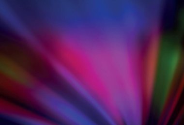 Koyu mavi, kırmızı vektör parlak dokuyu bulanıklaştırdı. Görüntü tarzında tamamen yeni bir renkli çizim. İş tasarımınız için yeni biçim.