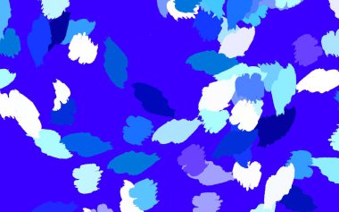 Soyut şekilli açık pembe vektör arkaplanı. Modern tarzda değişen renkli kaotik formlar. İşiniz için en iyi akıllı tasarım.