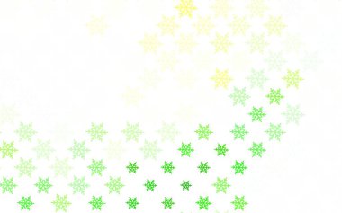 Açık yeşil, karnaval tarzında kırmızı vektör şablonu. Modern soyut Noel ruh hali şekilleri. Kitapçıklar, eğitim broşürleri.