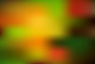 Koyu turuncu vektör parlak deseni bulanıklaştırdı. Soyut ve gradyan renkte renkli çizimler. Tasarımlar için arka plan.