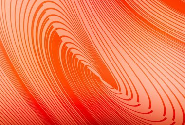 Bükülmüş çizgileri olan açık kırmızı vektör şablonu. Eğimli çizgileri olan zarif parlak bir illüstrasyon. Markan için yeni kompozisyon.