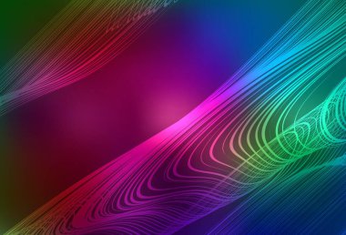 Koyu çok renkli vektör soyut parlak doku. Görüntü stili ve gradyanı olan yeni renkli çizimler. İş tasarımınız için yeni biçim.