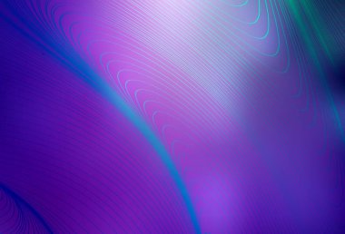 Açık Mor, eğri çizgileri olan pembe vektör düzeni. Alnında çizgiler olan soyut bir çizim. Posterler ve afişler için iş tasarımı.