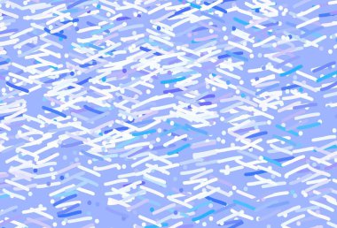 Açık Pembe, tekrarlanan çubuklu mavi vektör şablonu. Bulanık dekoratif tasarım basit bir şekilde çizgilerle. Güzel geçmişiniz için şablon.