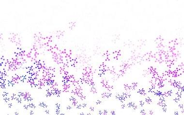 Yapay zeka yapısına sahip açık mor vektör şablonu. Yapay zeka bağlantılarıyla basit bir şekilde renkli tasarım. Bilim için desen, geleceksel tasarımlar..