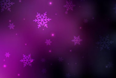 Doğum günü tarzında koyu pembe vektör dokusu. Noel tarzında renkli bir tasarım ve eğilim. Harfler ve tipografi için şablon.