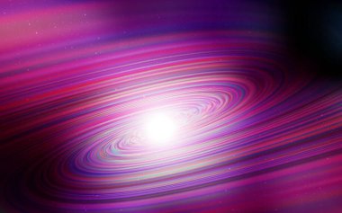 Koyu mor, gece gökyüzü yıldızlı pembe vektör deseni. Büyük Ayı yıldızlı modern soyut illüstrasyon. Astronomi web siteleri için desen.