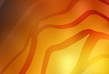 Açık Turuncu vektör soyut parlak arkaplanı bulanıklaştırdı. Gradyan ile modern soyut çizim. Marka kitabı için zarif bir arkaplan.