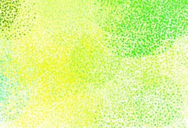 Açık yeşil, küreli sarı vektör deseni. Doğa tarzında renkli baloncuklu soyut illüstrasyon. Poster ve web siteleri için tasarım.