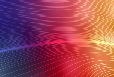 Açık pembe, sarı vektör renkli bulanık fon. Yaratıcı illüstrasyon, yarım tonlu ve eğimli. Tasarımlar için arka plan.