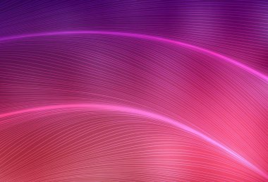 Koyu mor, eğri çizgili pembe vektör deseni. Basit bir şekilde yepyeni renkli bir tasvir. Markan için yeni kompozisyon.