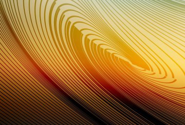 Açık mavi, kıvrımlı çizgileri olan sarı vektör arkaplan. Basit bir şekilde yepyeni renkli bir tasvir. Tasarımınız için desen.