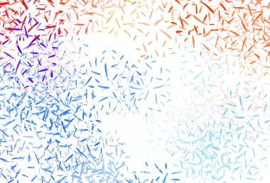 Açık yeşil, parlak çizgili kırmızı vektör arkaplan. Renkli çubuklarla, soyut çizimler. Reklamlar, posterler, afişler için desen.