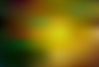 Koyu yeşil, sarı vektör renkli soyut arkaplan. Gradyan ile modern soyut çizim. İşiniz için yeni tasarım.