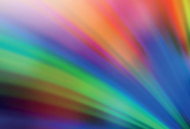 Açık mavi, sarı vektör bulanık arkaplan. Gradyan tasarımlı, soyut, ışıltılı çizimler. Çalışmalarınız için akıllı tasarım.