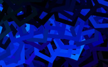 Koyu pembe, altıgenli mavi vektör arkaplan. Renkli altıgenli soyut illüstrasyon. İniş sayfaları için desen.