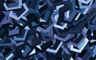 Altıgen şeklinde koyu mor vektör şablonu. Altıgenli soyut bir tasarım. Marka kitabınız için yeni şablon.