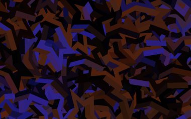 Koyu pembe, gökyüzü yıldızlı sarı vektör şablonu. Yıldızlı parlak renkli illüstrasyon. Astronomi web siteleri için desen.