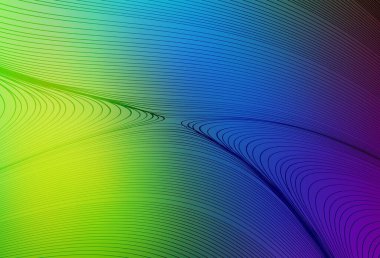 Wry çizgileri ile çok renkli vektör arkaplanı. Yaratıcı illüstrasyon, yarım tonlu ve eğimli. İşiniz için en iyi tasarım.