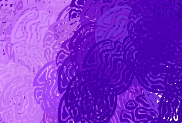 Ανοιχτό Μωβ Ροζ Διανυσματική Υφή Λυγισμένες Γραμμές Πολύχρωμη Απεικόνιση Αφηρημένο — Διανυσματικό Αρχείο