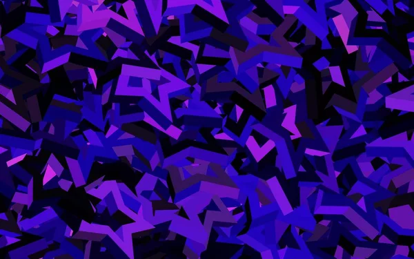 Dark Purple Textura Vetorial Rosa Com Belas Estrelas Ilustração Abstrata —  Vetores de Stock