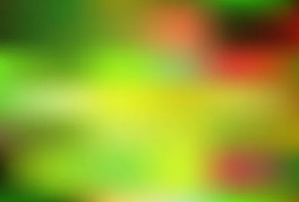 Ανοιχτό Πράσινο Κόκκινο Διάνυσμα Αφηρημένο Φωτεινό Μοτίβο Πολύχρωμη Αφηρημένη Απεικόνιση — Διανυσματικό Αρχείο