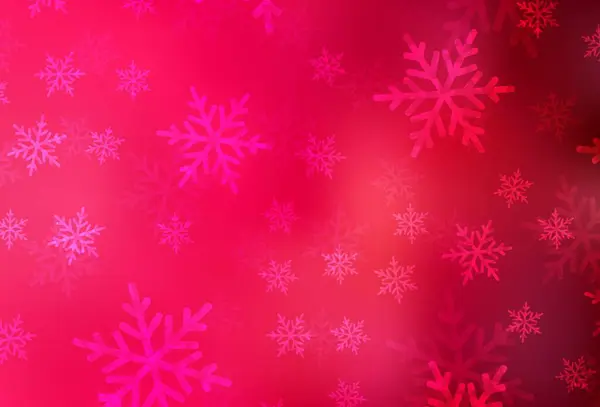 Patrón Vectorial Rojo Claro Estilo Navideño Diseño Colorido Estilo Navideño — Archivo Imágenes Vectoriales