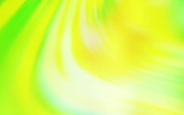 Ανοιχτό Πράσινο Κίτρινο Διάνυσμα Θολή Μοτίβο Πολύχρωμη Αφηρημένη Εικόνα Κλίση — Διανυσματικό Αρχείο