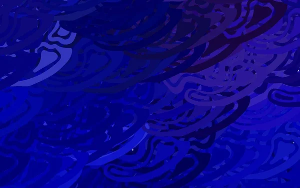 Fundal Vectorial Întunecat Blue Forme Poligonale Ilustrație Simplă Colorată Forme — Vector de stoc