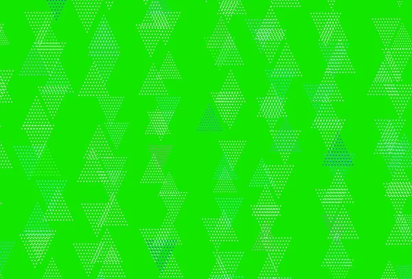 Modèle Vectoriel Multicolore Clair Avec Cristaux Triangles Illustration Abstraite Gradient — Image vectorielle