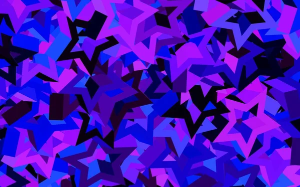 Rosa Oscuro Textura Vectorial Azul Con Estilo Triangular Gradiente Abstracto — Archivo Imágenes Vectoriales