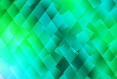 Açık yeşil vektör düzeni çizgiler, dikdörtgenler. Soyut stil ve dikdörtgenlerle dekoratif tasarım. Reklamınız, posteriniz, afişiniz için en iyi tasarım.