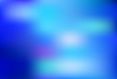 Açık mavi vektör bulanık desen. Eğilimli zarif, parlak bir çizim. Bir cep telefonu için arka plan.